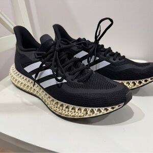 Adidas 4DFWD Black and White Running Shoes